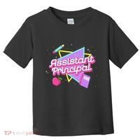 Cute Assistant Principal 80S 90S Back To School Gift Toddler T-Shirt thumb 0