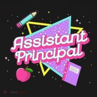 Cute Assistant Principal 80S 90S Back To School Gift Women's T-Shirt thumb 6