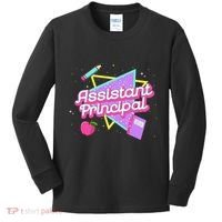 Cute Assistant Principal 80S 90S Back To School Gift Kids Long Sleeve Shirt thumb 0