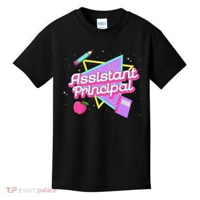 Cute Assistant Principal 80S 90S Back To School Gift Kids T-Shirt