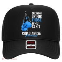 Child Abuse Prevention Awareness Boxing Gloves Blue Ribbon Hat thumb 0