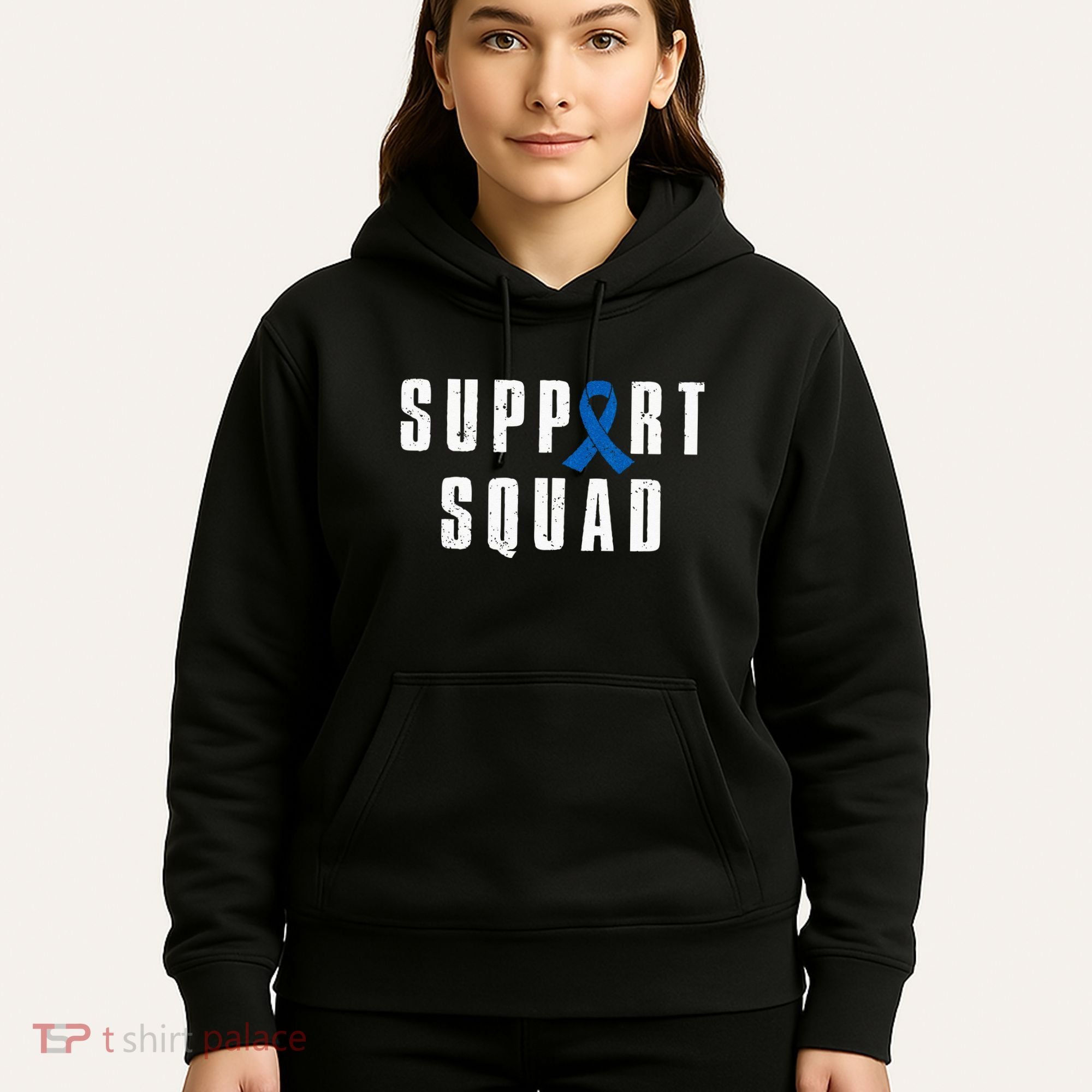 Child Abuse Prevention Awareness Warrior Support Squad Hoodie