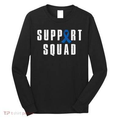 Child Abuse Prevention Awareness Warrior Support Squad Long Sleeve Shirt