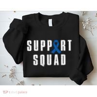 Child Abuse Prevention Awareness Warrior Support Squad Sweatshirt thumb 2