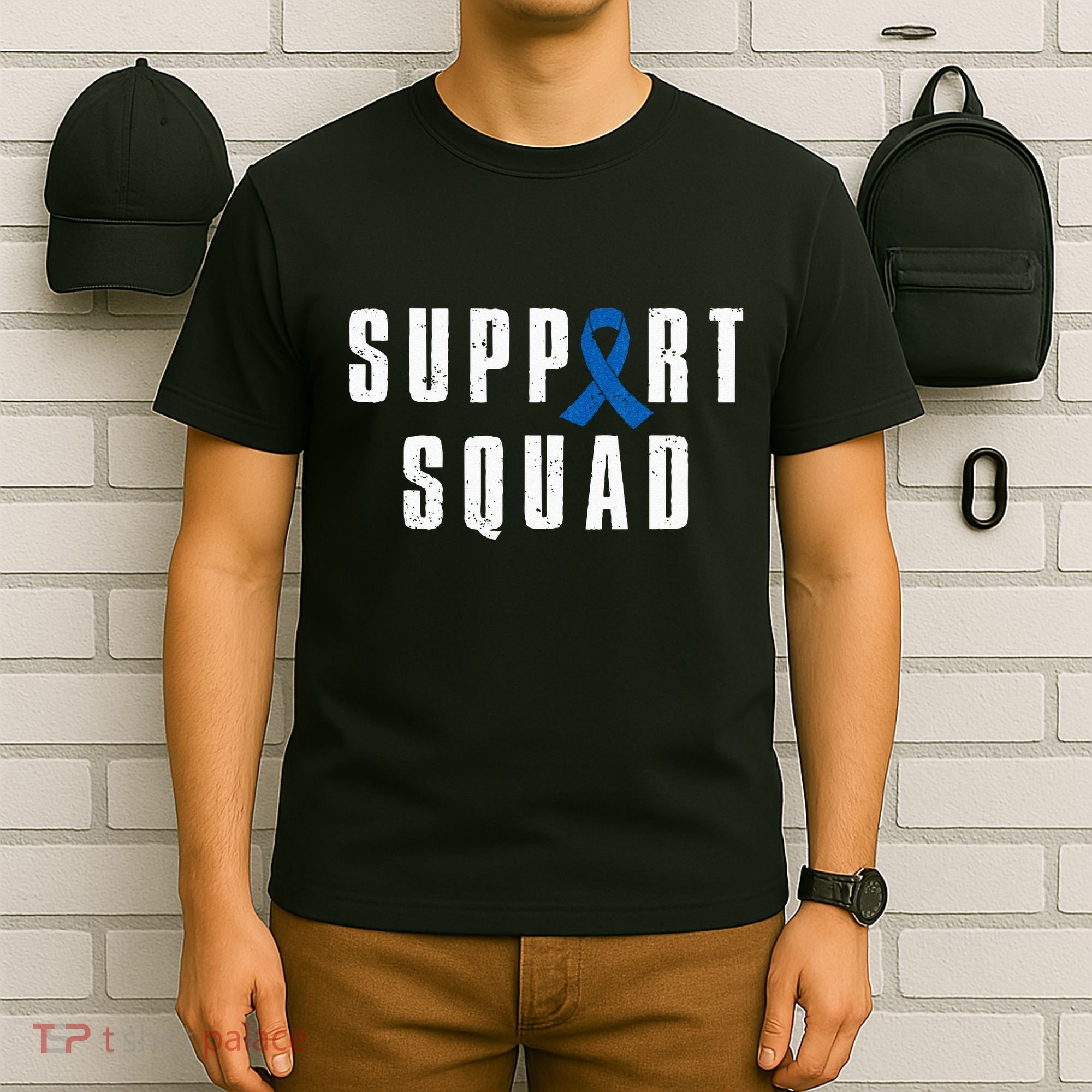 Child Abuse Prevention Awareness Warrior Support Squad T-Shirt