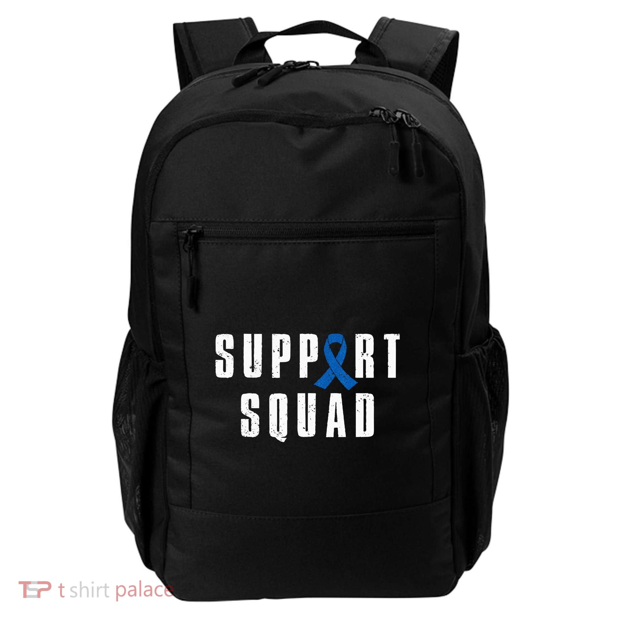 Child Abuse Prevention Awareness Warrior Support Squad Backpack