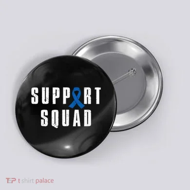 Child Abuse Prevention Awareness Warrior Support Squad Button