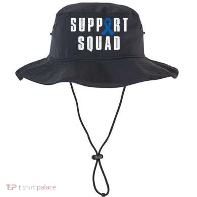 Child Abuse Prevention Awareness Warrior Support Squad Bucket Hat