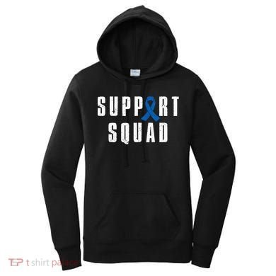 Child Abuse Prevention Awareness Warrior Support Squad Women's Hoodie