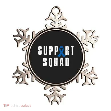 Child Abuse Prevention Awareness Warrior Support Squad Ornament