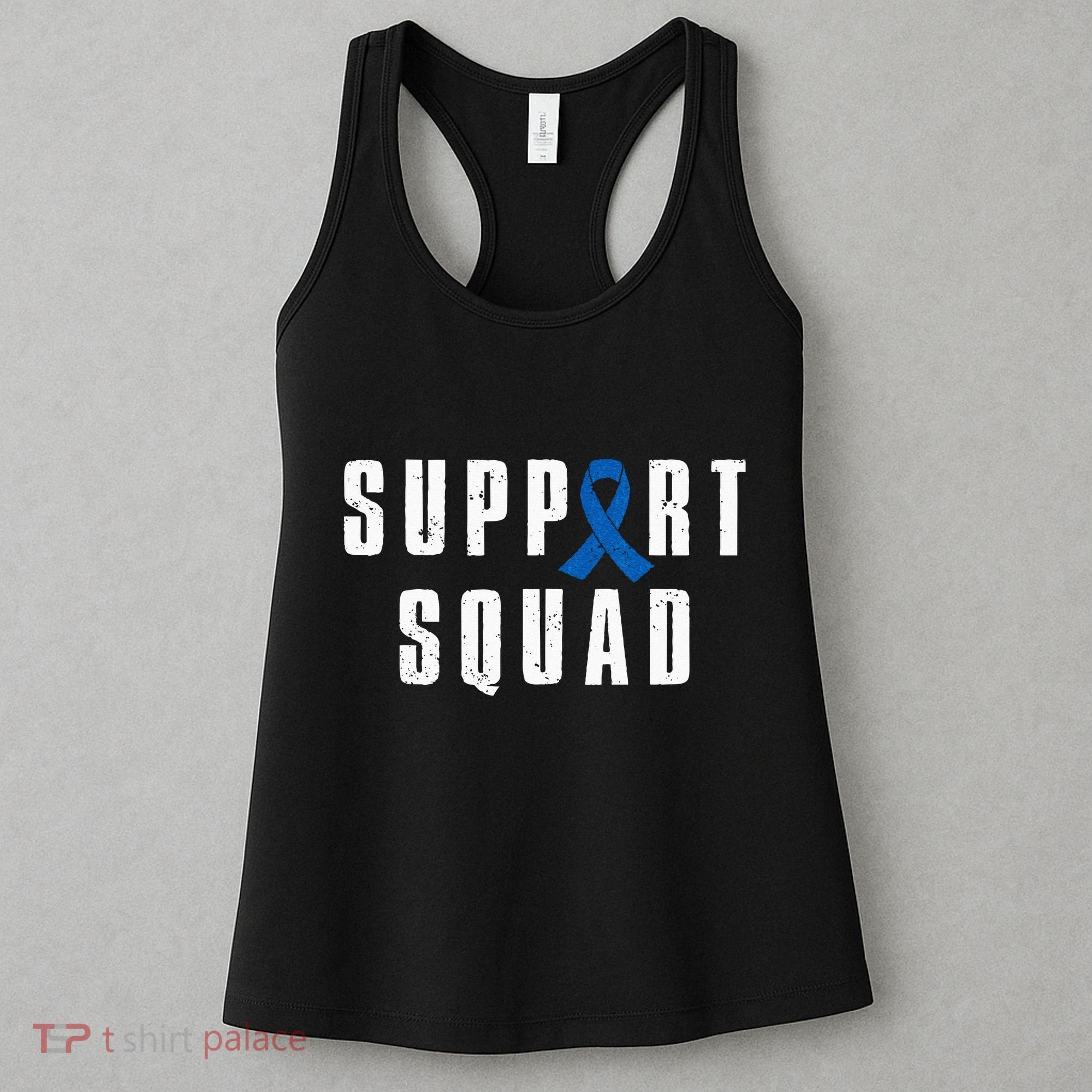 Child Abuse Prevention Awareness Warrior Support Squad Women's Tank Top