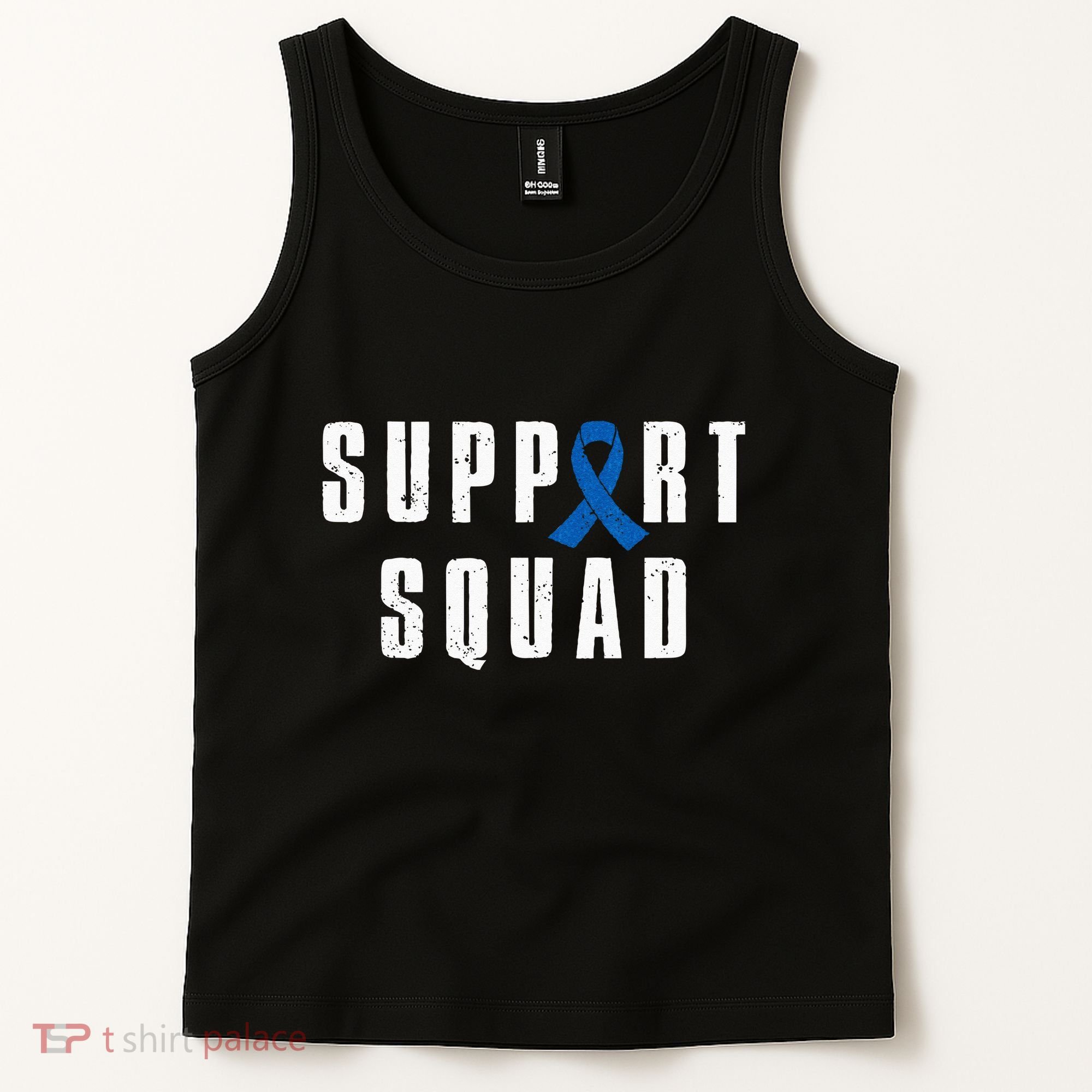 Child Abuse Prevention Awareness Warrior Support Squad Tank Top