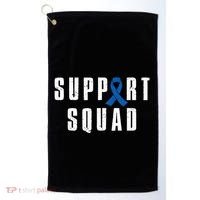 Child Abuse Prevention Awareness Warrior Support Squad Golf Towel thumb 0