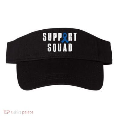 Child Abuse Prevention Awareness Warrior Support Squad Visor