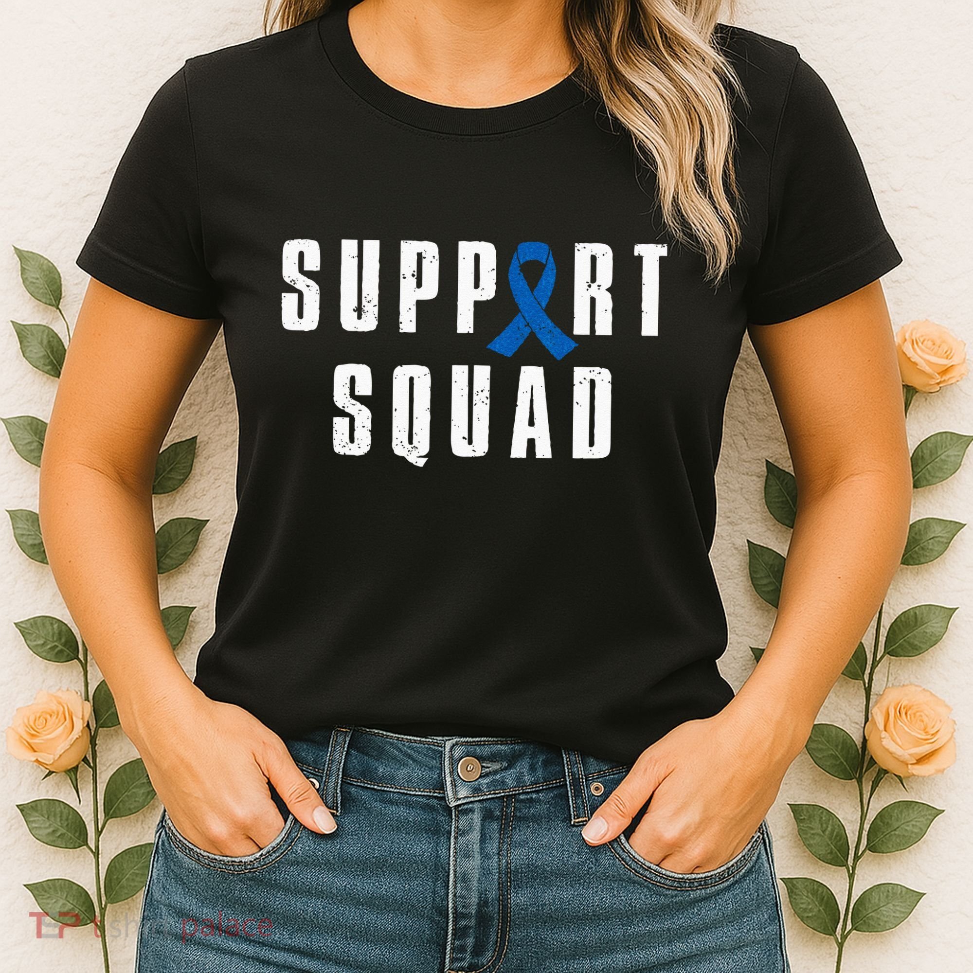 Child Abuse Prevention Awareness Warrior Support Squad Women's T-Shirt