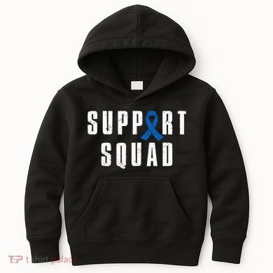 Child Abuse Prevention Awareness Warrior Support Squad Kids Hoodie