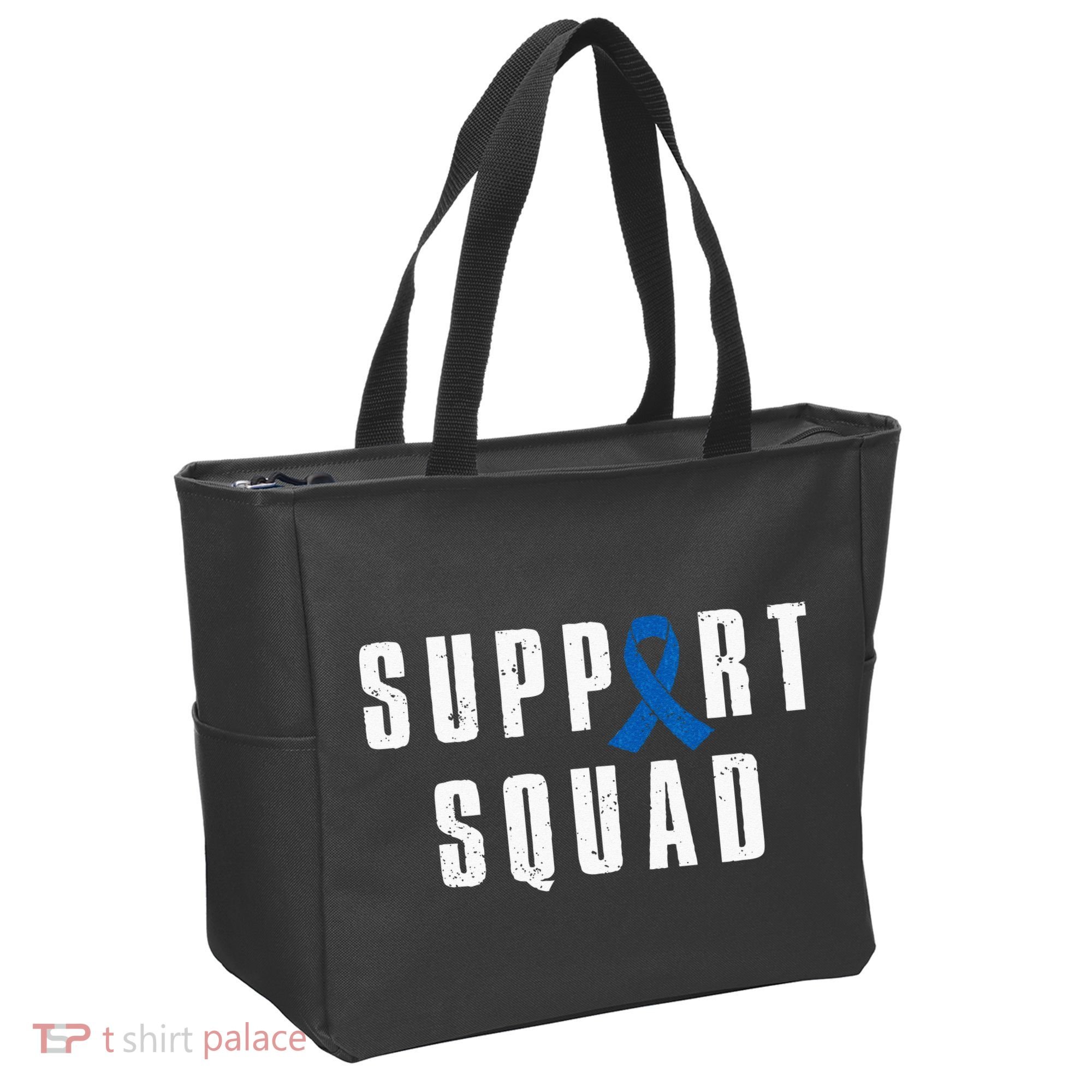 Child Abuse Prevention Awareness Warrior Support Squad Tote Bag