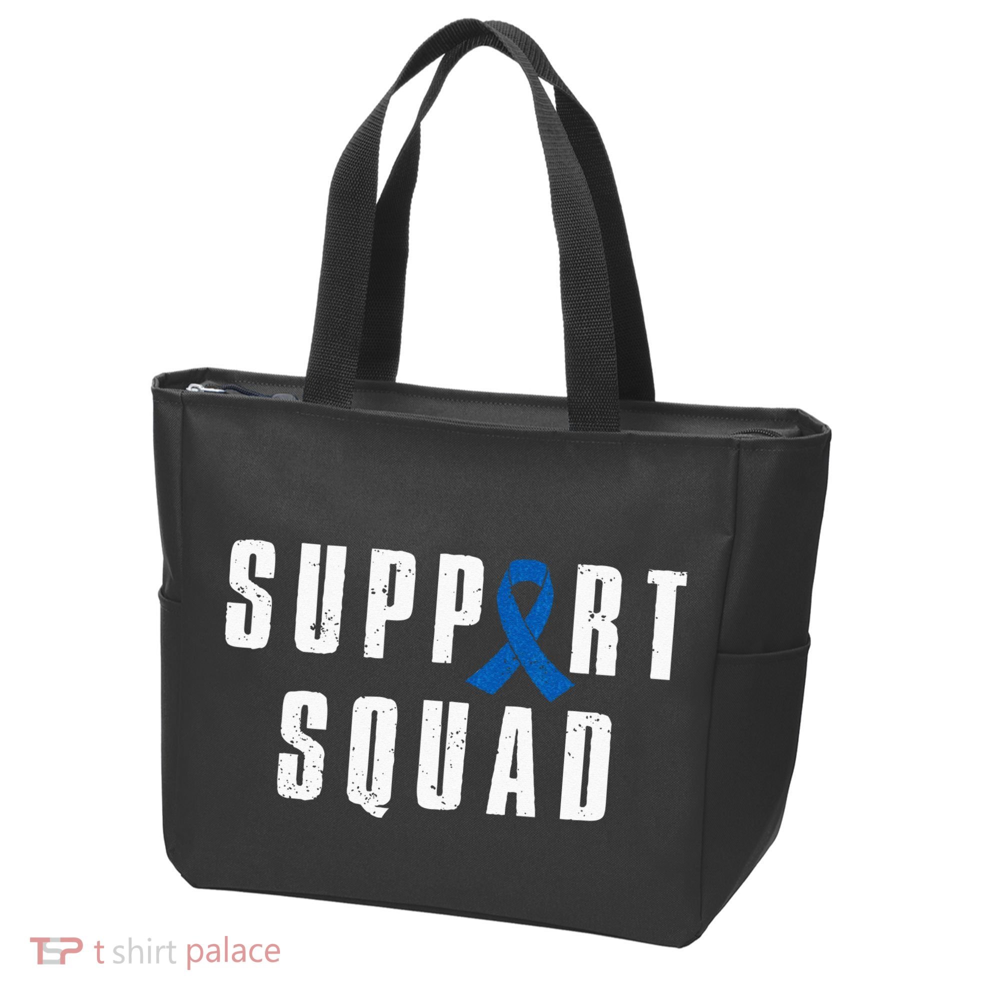 Child Abuse Prevention Awareness Warrior Support Squad Tote Bag