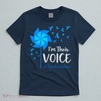 Child Abuse Prevention Awareness IM Their Voice Pinwheel T-Shirt thumb 5