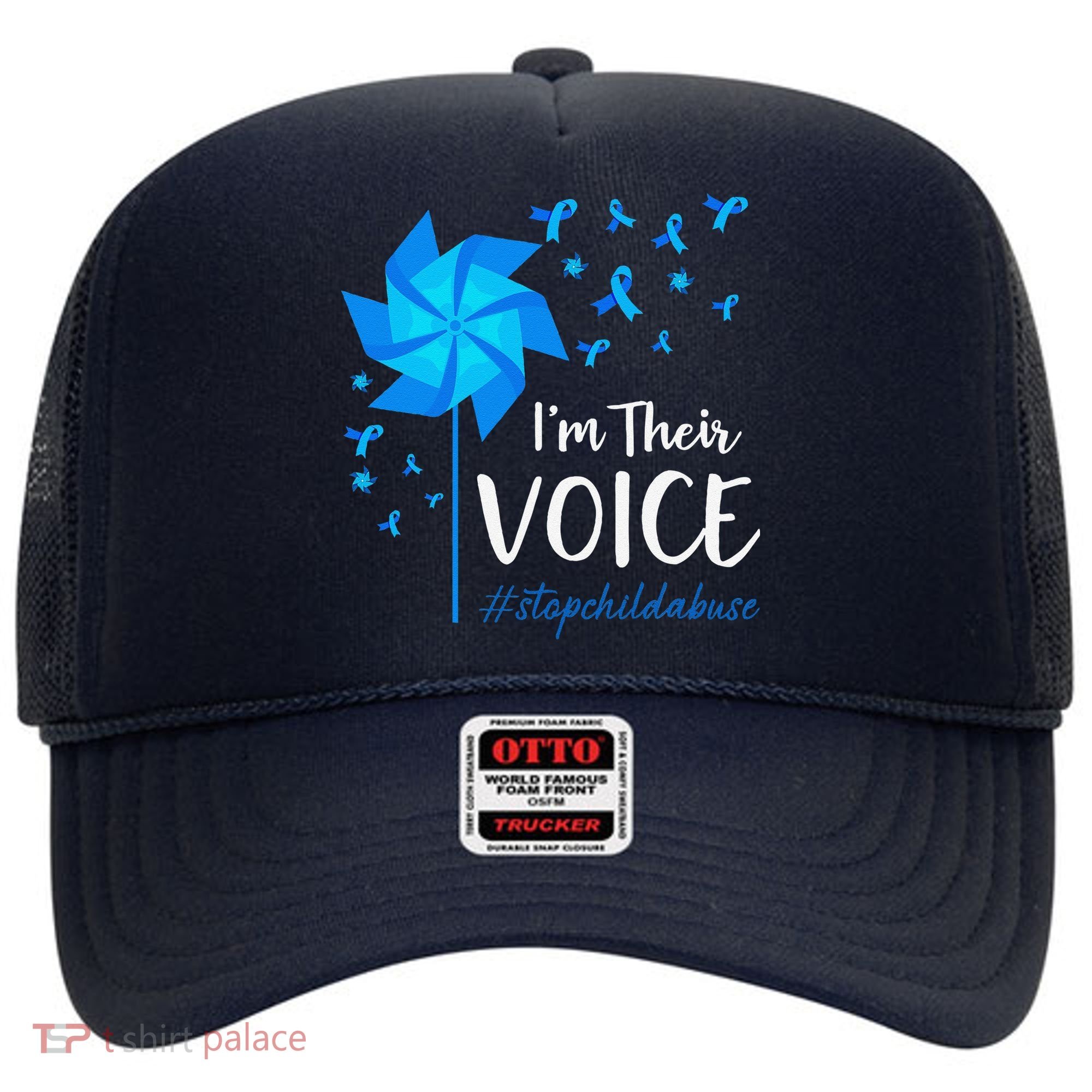Child Abuse Prevention Awareness IM Their Voice Pinwheel Hat