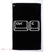 Copy And Paste Dad Matching Father Daughter Son S Cool Gift Golf Towel thumb 0