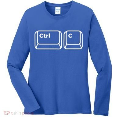 Copy And Paste Dad Matching Father Daughter Son S Cool Gift Women's Long Sleeve Shirt