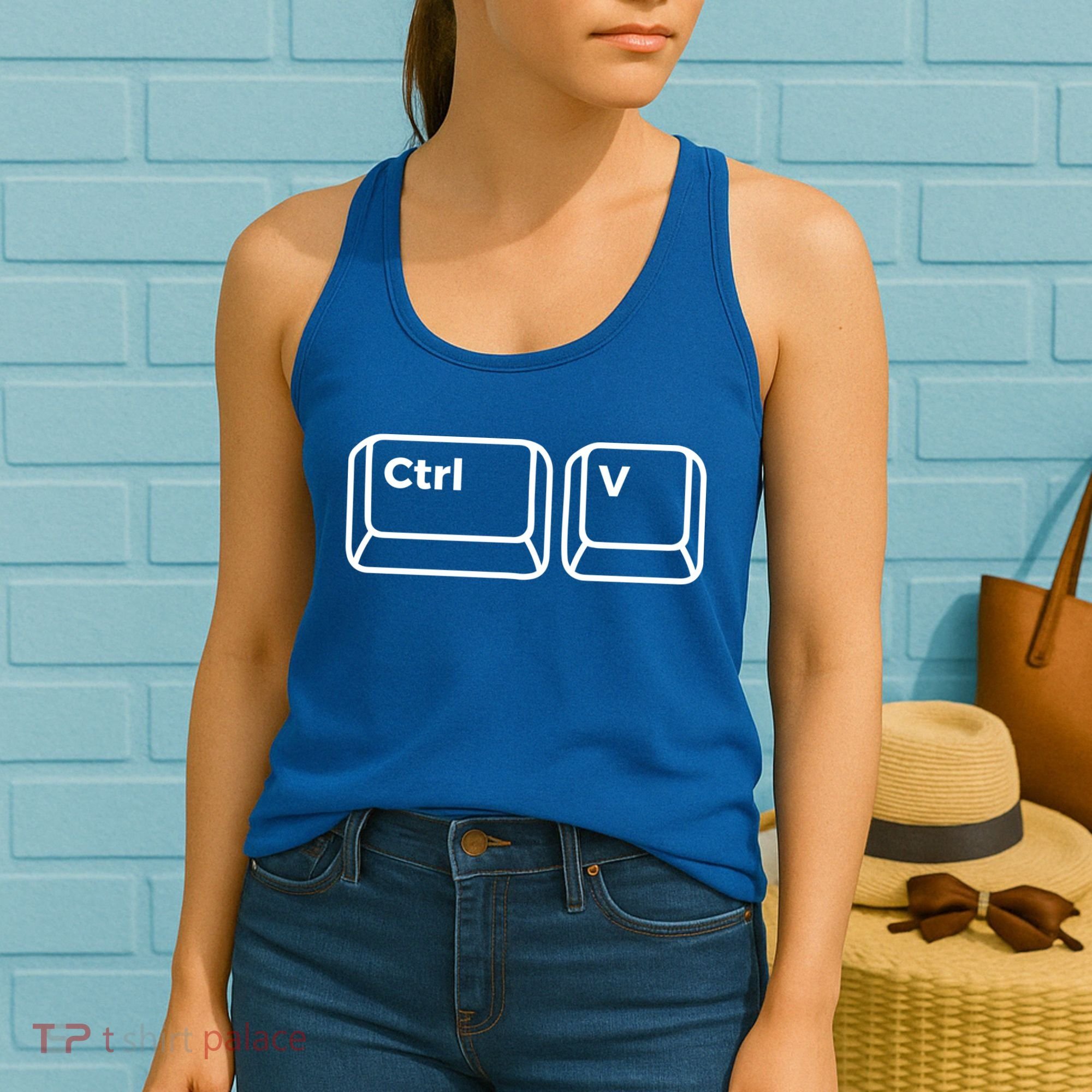 Copy And Paste Daughter Son Cute Gift Matching Fathers Day Cute Gift Women's Tank Top