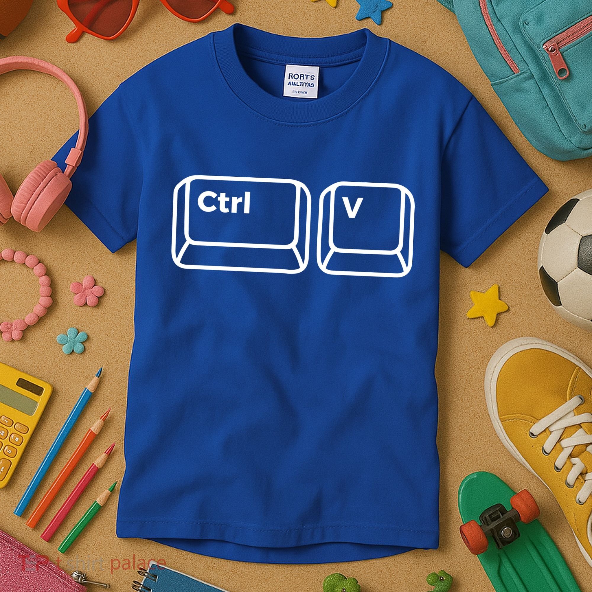 Copy And Paste Daughter Son Cute Gift Matching Fathers Day Cute Gift Kids T-Shirt