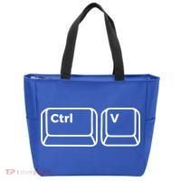 Copy And Paste Daughter Son Cute Gift Matching Fathers Day Cute Gift Tote Bag thumb 0