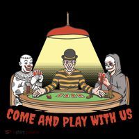 Come And Play With Us Spooky Horror Halloween Women's Hoodie thumb 2