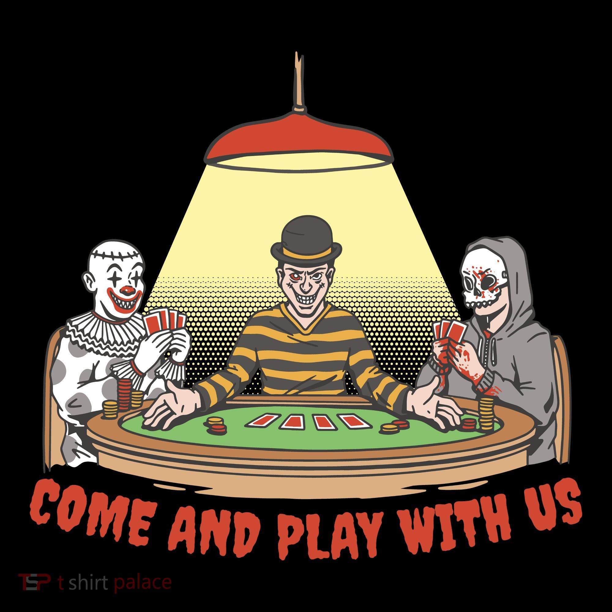 Come And Play With Us Spooky Horror Halloween Women's Hoodie