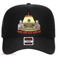 Come And Play With Us Spooky Horror Halloween Hat thumb 0
