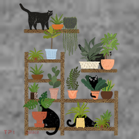 Cats And Plants Toddler Hoodie thumb 2