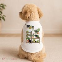 Cats And Plants Doggie Tank thumb 2
