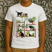 Cats And Plants T-Shirt thumb 3