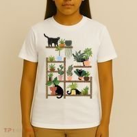 Cats And Plants T-Shirt thumb 4