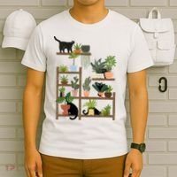 Cats And Plants T-Shirt thumb 6