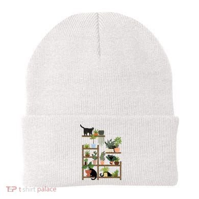 Cats And Plants Beanie
