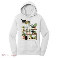 Cats And Plants Women's Hoodie thumb 0