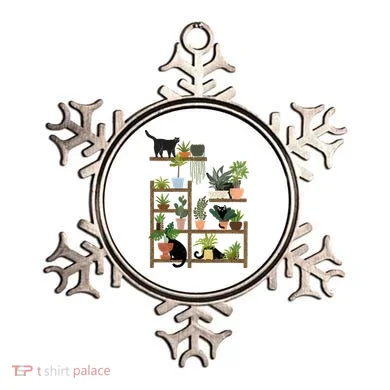 Cats And Plants Ornament