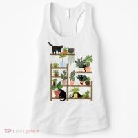 Cats And Plants Women's Tank Top thumb 0
