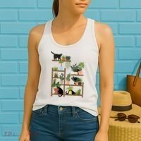 Cats And Plants Women's Tank Top thumb 2
