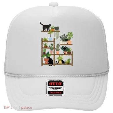 Cats And Plants Hat