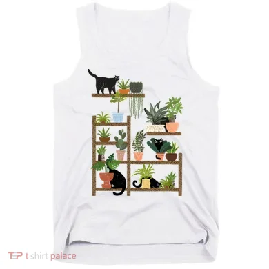 Cats And Plants Tank Top