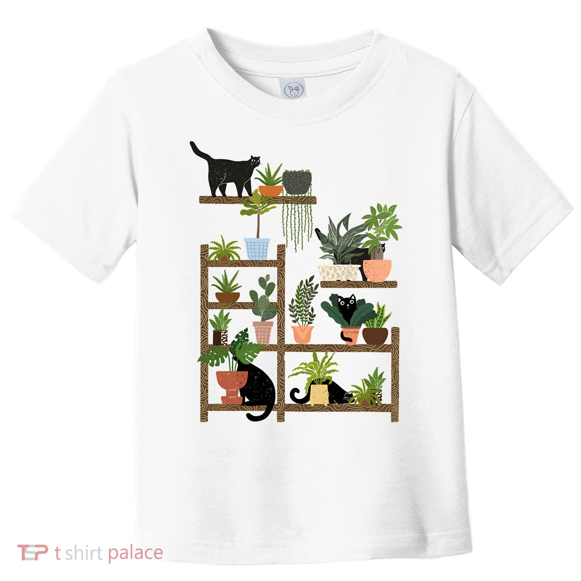 Cats And Plants Toddler T-Shirt