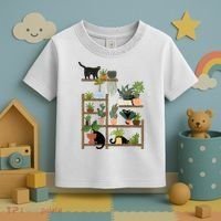 Cats And Plants Toddler T-Shirt thumb 3