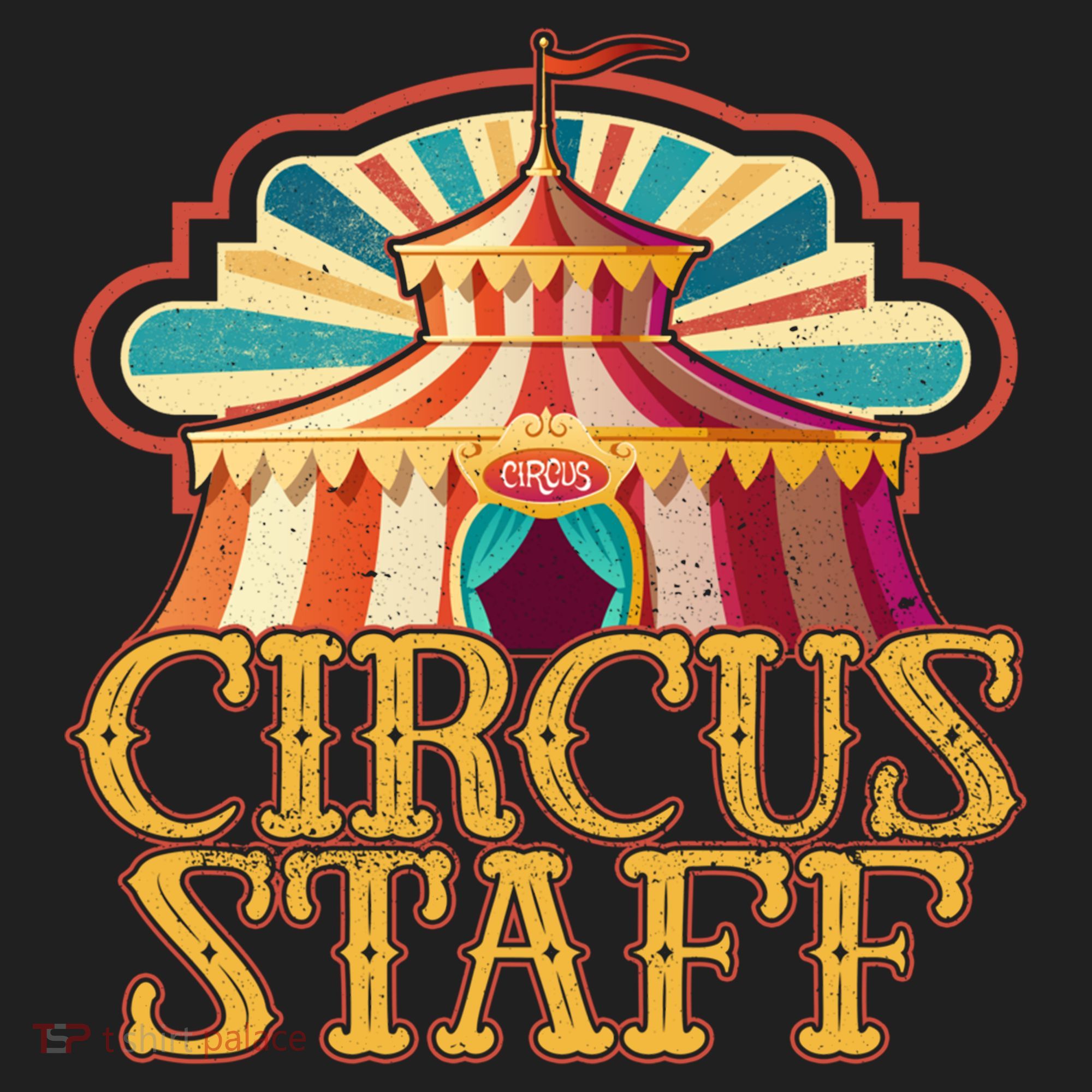 Circus Artist Party Costume Circus Staff Carnie Circus Great Gift Golf Towel