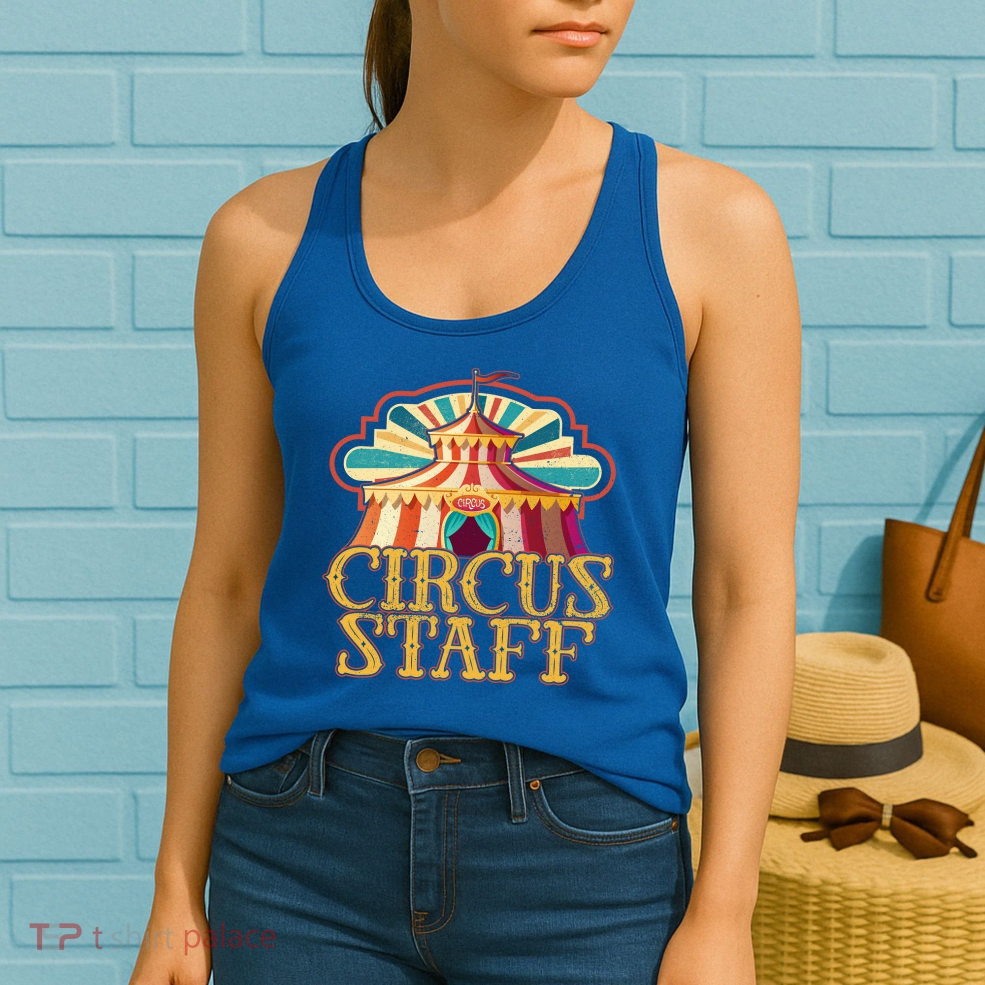 Circus Artist Party Costume Circus Staff Carnie Circus Great Gift Women's Tank Top