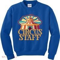 Circus Artist Party Costume Circus Staff Carnie Circus Great Gift Kids Sweatshirt thumb 0