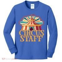 Circus Artist Party Costume Circus Staff Carnie Circus Great Gift Kids Long Sleeve Shirt thumb 0